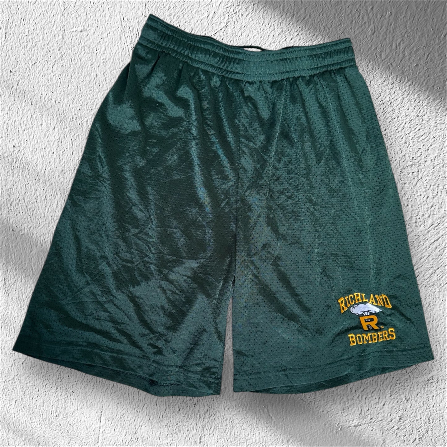 Richland Bombers Basketball style shorts (M)
