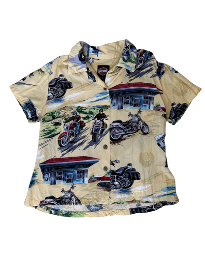 Vintage Harley-Davidson X Tori Richard Shirt (S)