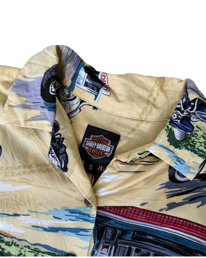 Vintage Harley-Davidson X Tori Richard Shirt (S)