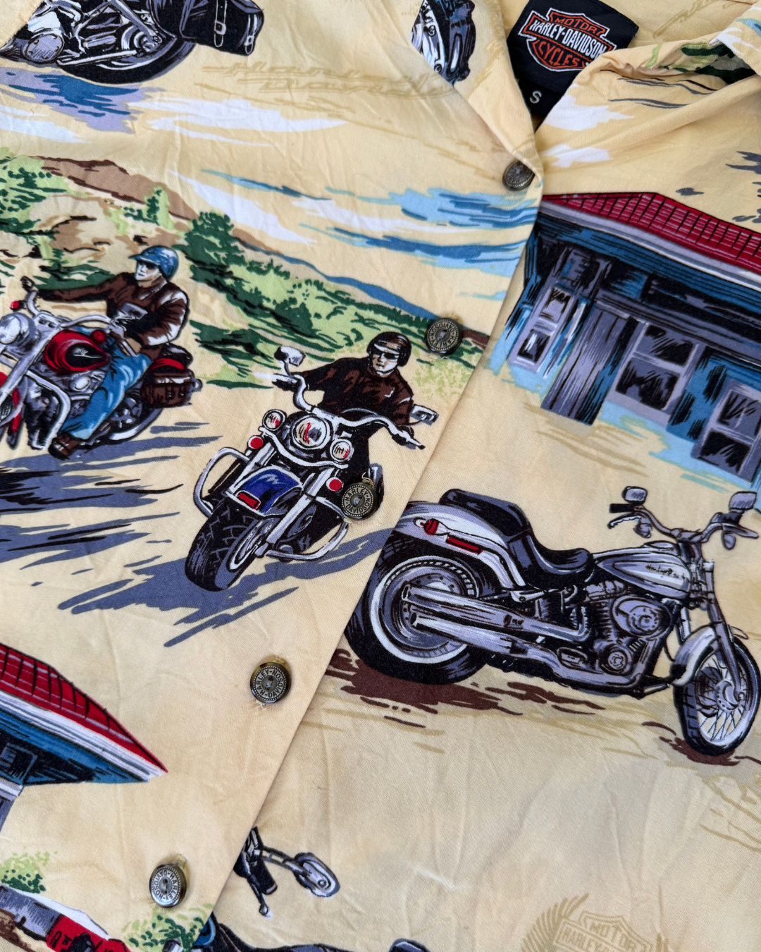 Vintage Harley-Davidson X Tori Richard Shirt (S)