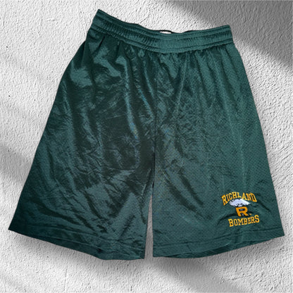 Richland Bombers Basketball style shorts (M)