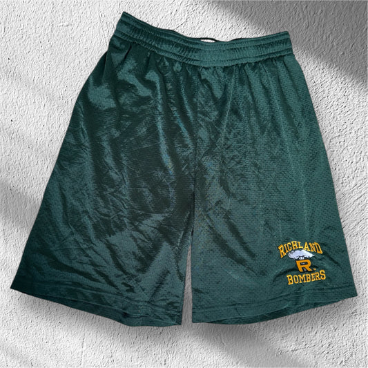 Richland Bombers Basketball style shorts (M)